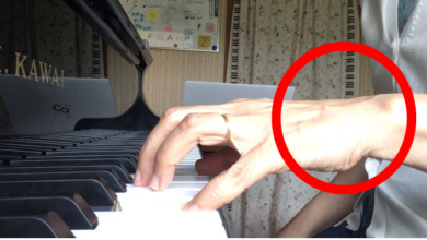 三連符の弾き方 注意するポイントは 鍵盤を弾く時の指の範囲 ぴぴ オンラインピアノ教室