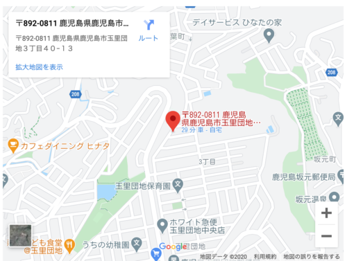 ぴぴピアノ教室 所在地 地図画像